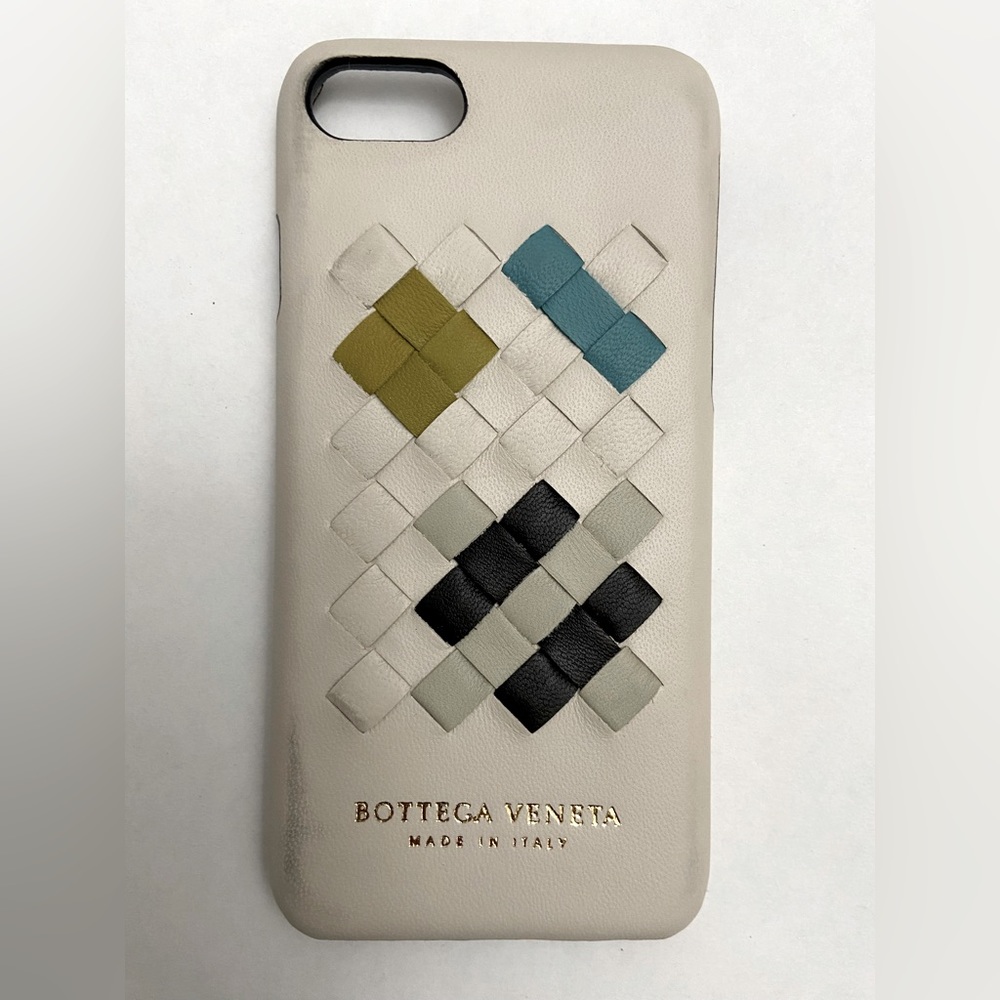 BOTTEGA VENETA Intrecciato Nappa Leather iPhone Case